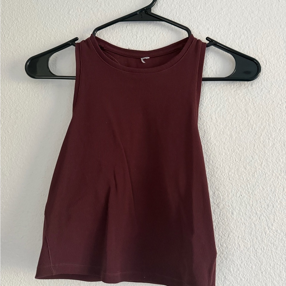 Athleta Maroon Tank Top